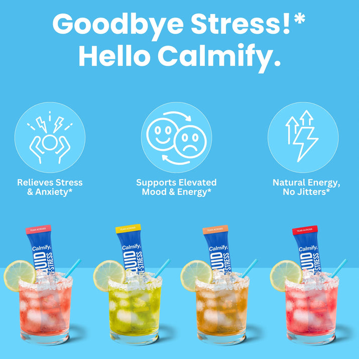 Fast-Acting Liquid Anti-Stress Supplement for Calm Focus & Mood Support