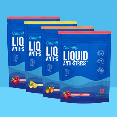 Fast-Acting Liquid Anti-Stress Supplement for Calm Focus & Mood Support