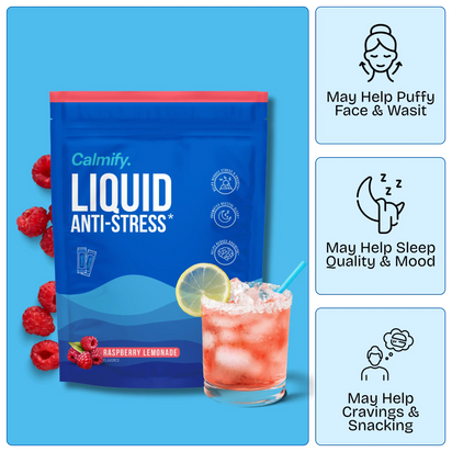 Fast-Acting Liquid Anti-Stress Supplement for Calm Focus & Mood Support