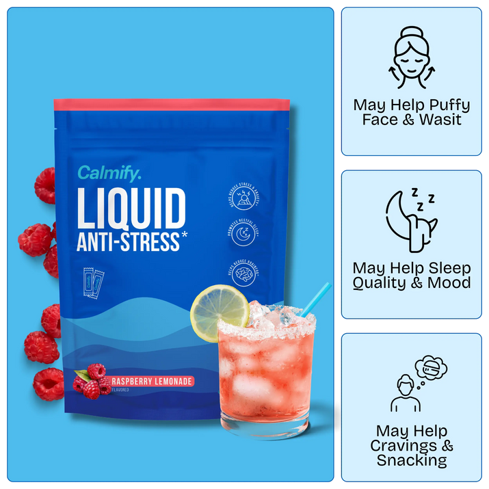 Fast-Acting Liquid Anti-Stress Supplement for Calm Focus & Mood Support