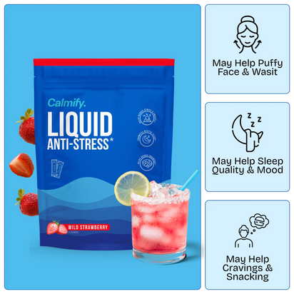 Fast-Acting Liquid Anti-Stress Supplement for Calm Focus & Mood Support