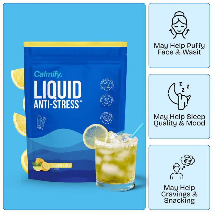 Fast-Acting Liquid Anti-Stress Supplement for Calm Focus & Mood Support
