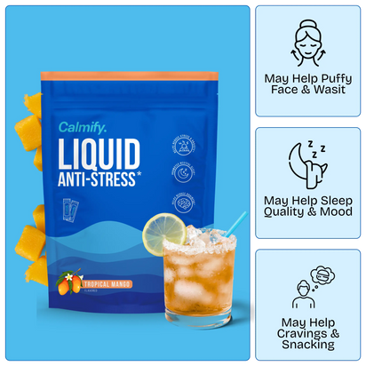 Fast-Acting Liquid Anti-Stress Supplement for Calm Focus & Mood Support