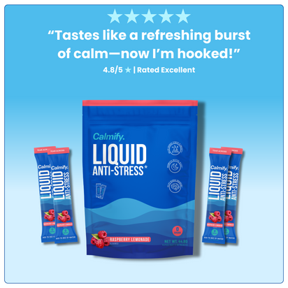 Fast-Acting Liquid Anti-Stress Supplement for Calm Focus & Mood Support