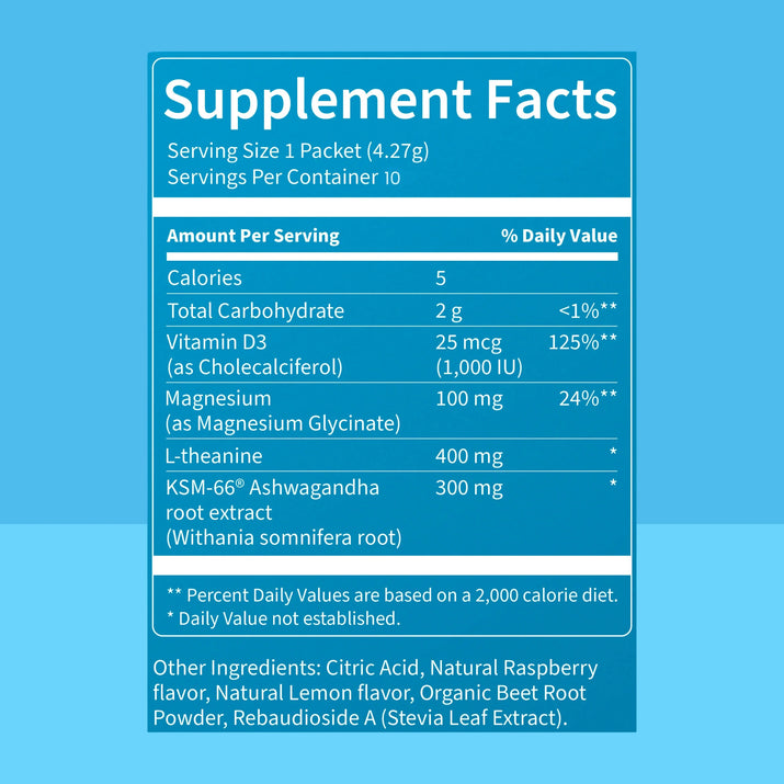 Fast-Acting Liquid Anti-Stress Supplement for Calm Focus & Mood Support